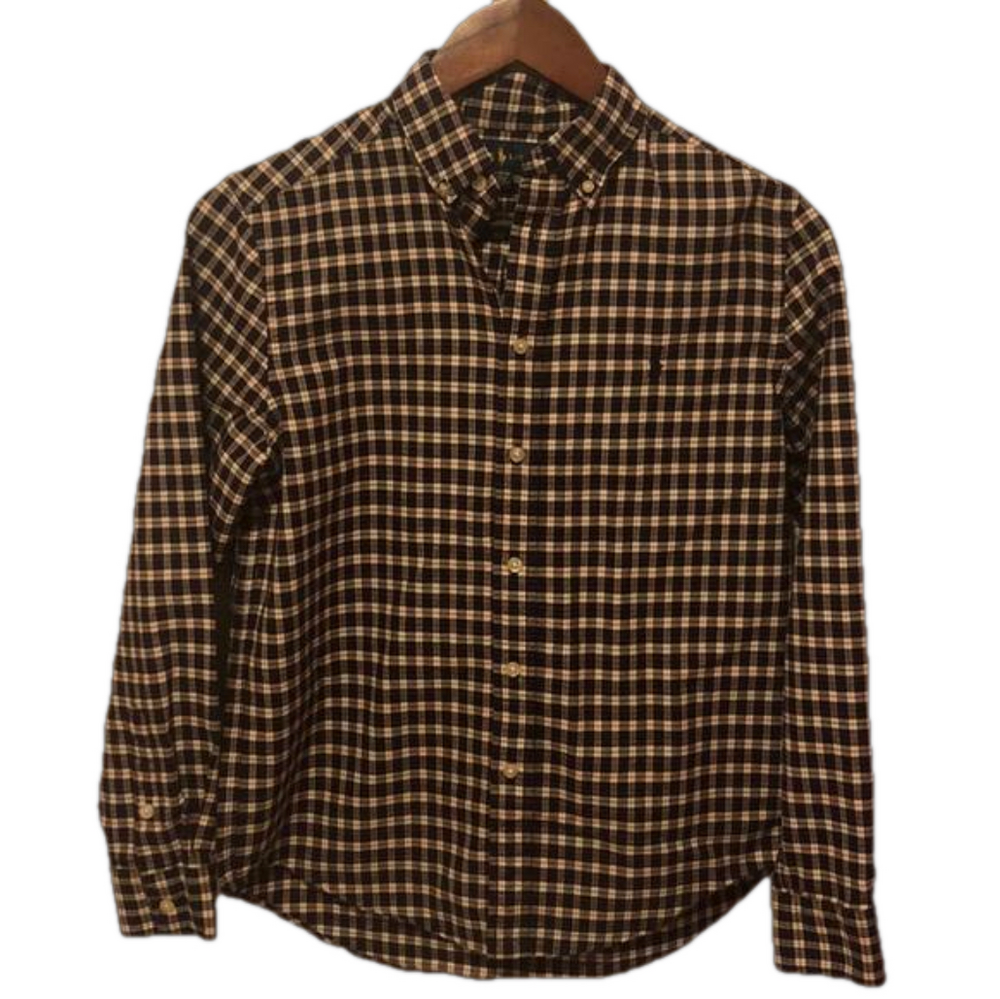 Ralph Lauren L(14-16) boys button down shirt GUC..